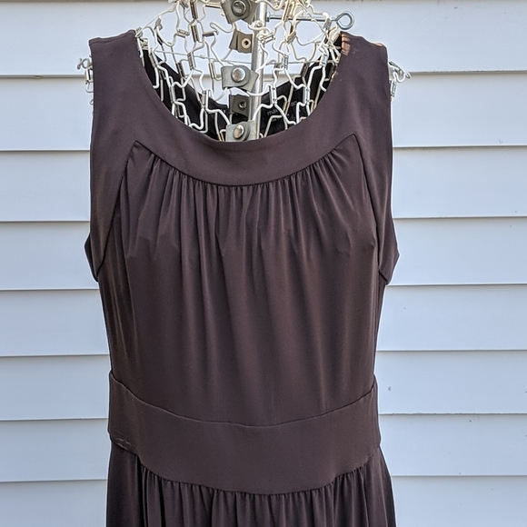 Max and Cleo dark brown maxi dress - Picture 1 of 7